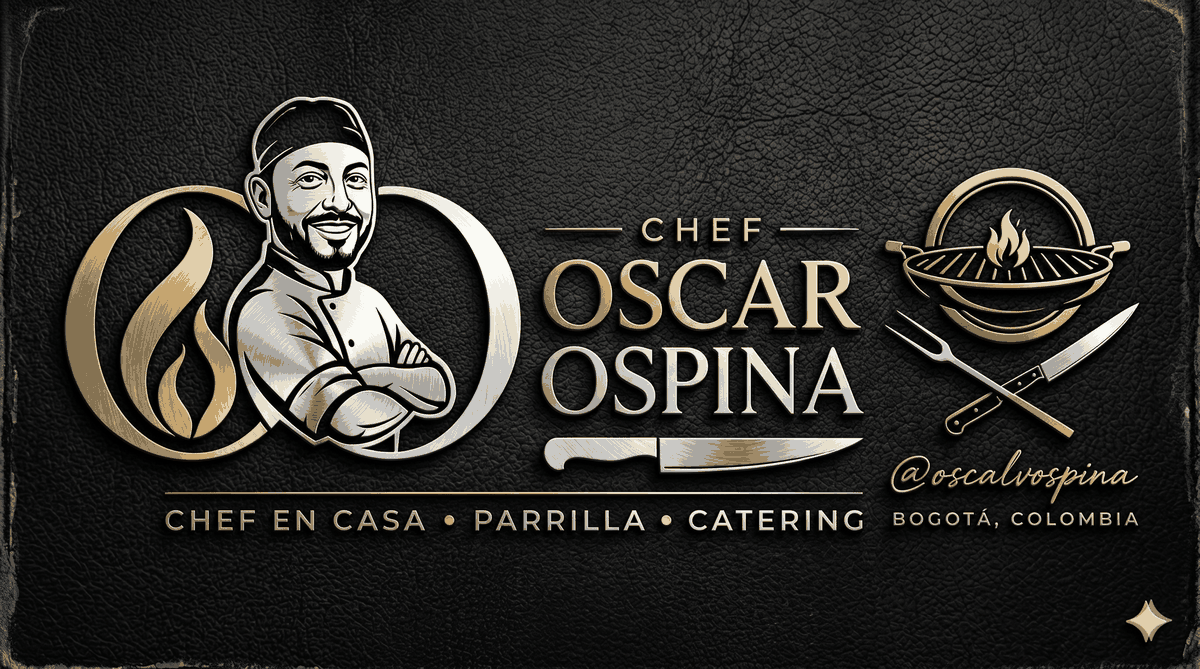 Oscar Ospina · Chef en casa, parrilla y catering